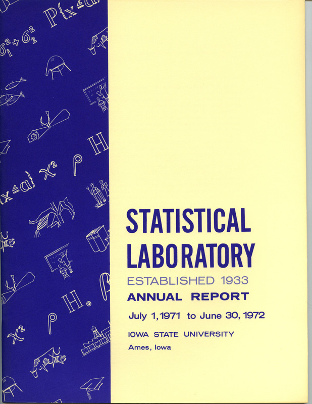 Contents: Personnel -- Consulting and Cooperative Research -- Current Research -- Publications and Professional Activities -- Teaching