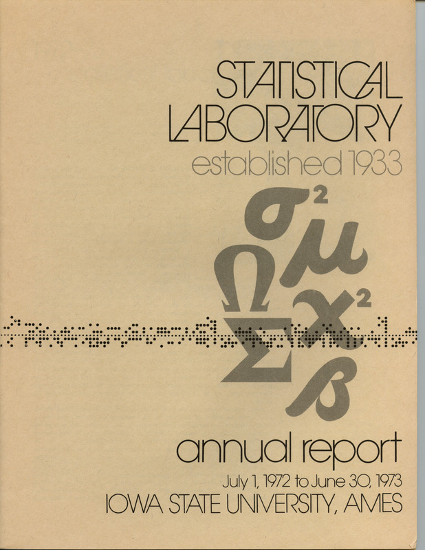Contents: Personnel -- Consulting and Cooperative Research -- Current Research -- Publications and Professional Activities -- Teaching