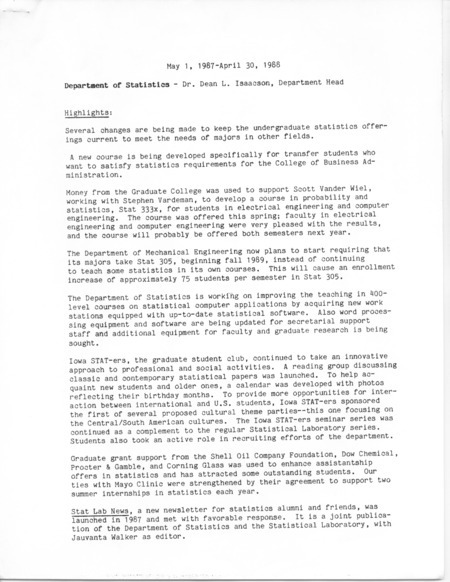 Contents: Highlights