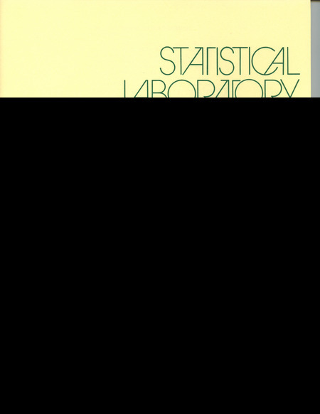 Contents: Personnel -- Consulting and Cooperative Research -- Current Research -- Professional Activities: Papers, Lectures, Seminars -- Publications and Dissertation Abstracts: Published Research, Dissertation Abstracts -- Department of Statistics: Graduate Students, Undergraduates, Seminars