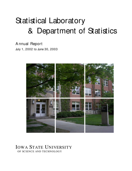 Contents: Overview -- Personnel: Faculty, Professional & Scientific, Support Staff -- Students: Graduates, Current Students -- Departmental News -- Awards, Recognitions & Scholarships -- Graduate Program: VIGRE -- Undergraduate Program -- The AGEP & Alliance Programs -- CSSM -- Consulting & Cooperative Research -- Thesis Abstracts -- Publications: Books, Published Research, Book Chapters, Proceedings & Reports, Software & Videos, Book Reviews -- Editorships -- Professional Activities: Offices & Committee Work, Papers Presented, Lectures, & Seminars -- Contracts & Grants