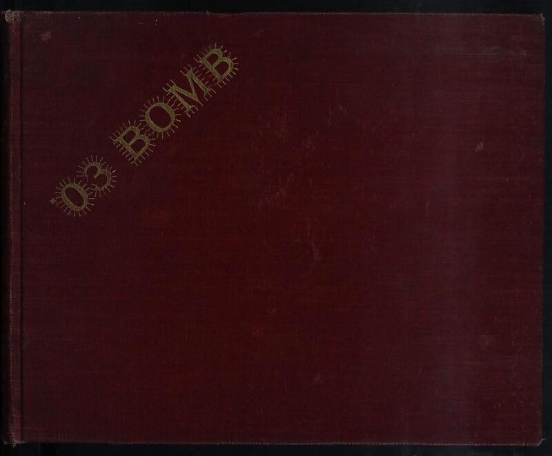 1903 Bomb--Iowa State University Yearbook.