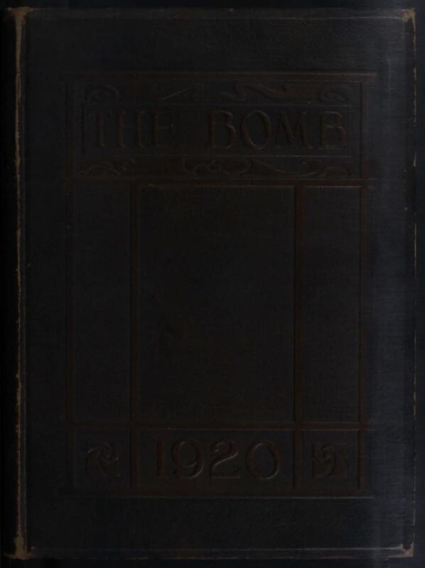 1920 Bomb--Iowa State University Yearbook.