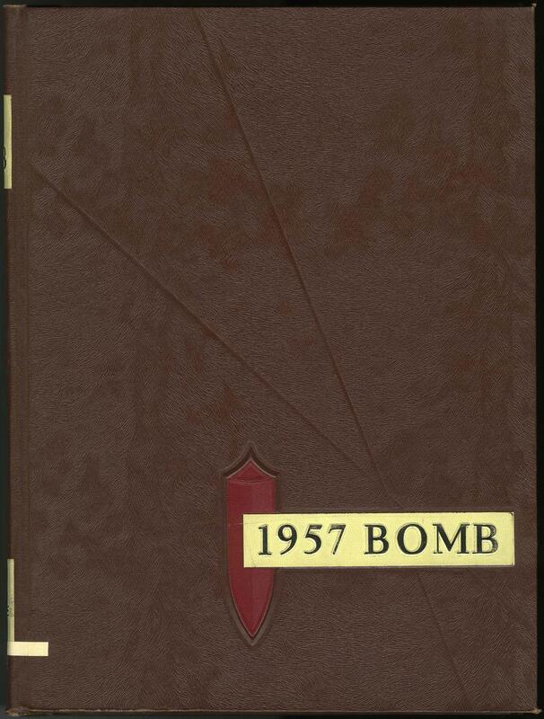 1957 Bomb--Iowa State University Yearbook.