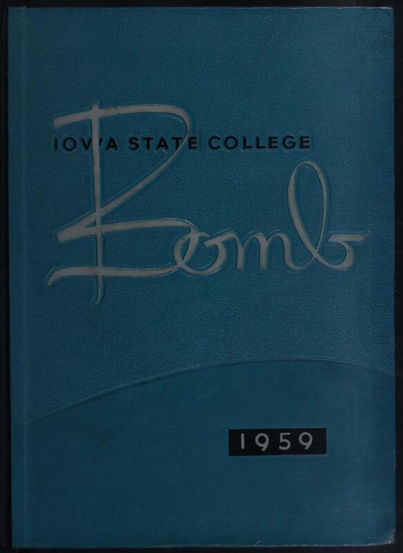 1959 Bomb--Iowa State University Yearbook.