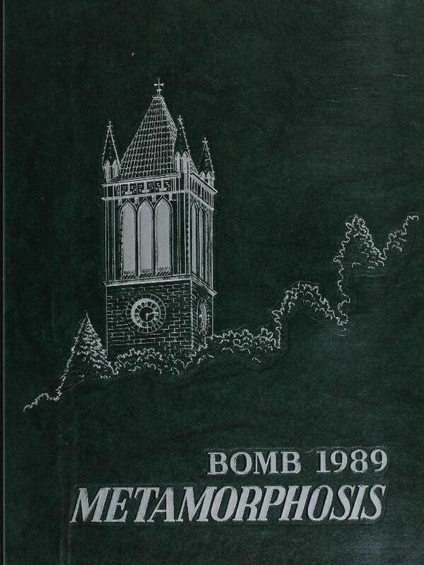 1989 Bomb--Iowa State University Yearbook.