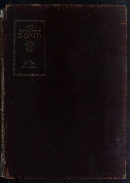 1914 Bomb--Iowa State University Yearbook.