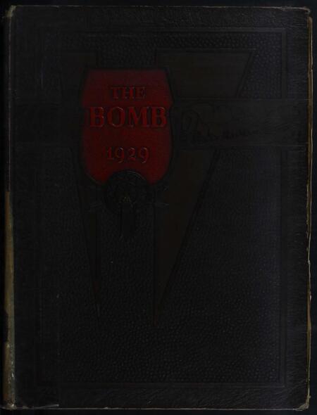1929 Bomb--Iowa State University Yearbook.