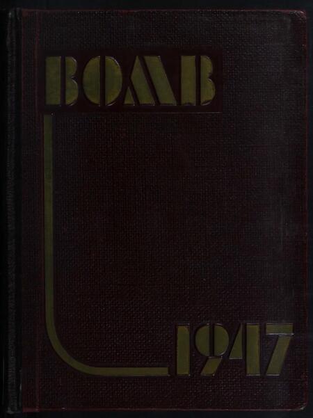 1947 Bomb--Iowa State University Yearbook.