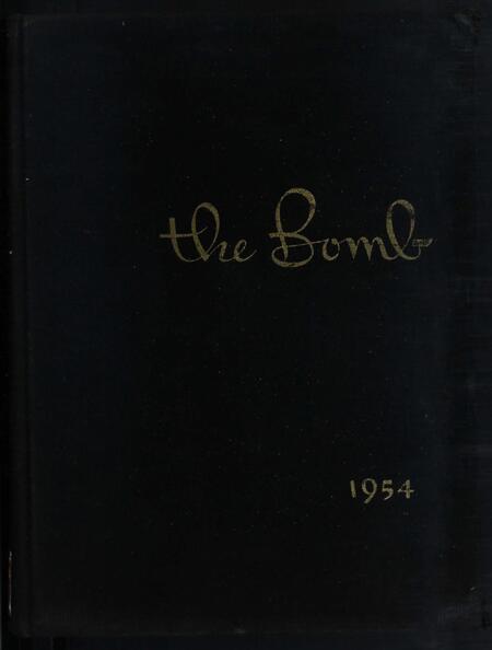 1954 Bomb--Iowa State University Yearbook.
