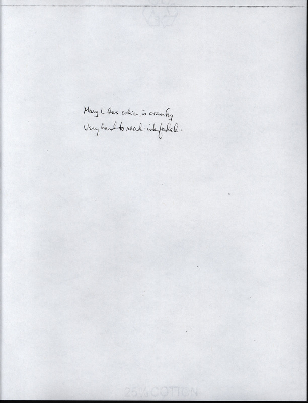 Letter from Sarah Underwood to Ann E. Tefft regarding her recovery from childbirth, the baby's health, her dislike of taking care of children, needing suggestions for the baby's name, and a visit from Rhode Island relatives.