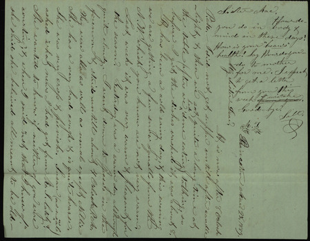 Letter from Sarah Underwood to Ann E. Tefft and Mae Tefft, sharing news of neighbors and friends.