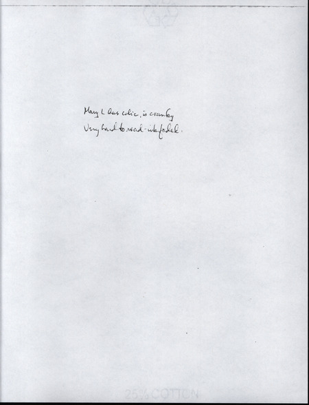 Letter from Sarah Underwood to Ann E. Tefft regarding her recovery from childbirth, the baby's health, her dislike of taking care of children, needing suggestions for the baby's name, and a visit from Rhode Island relatives.