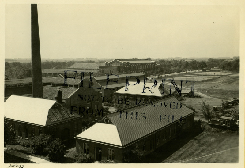 Iowa State University Campus in 1922.