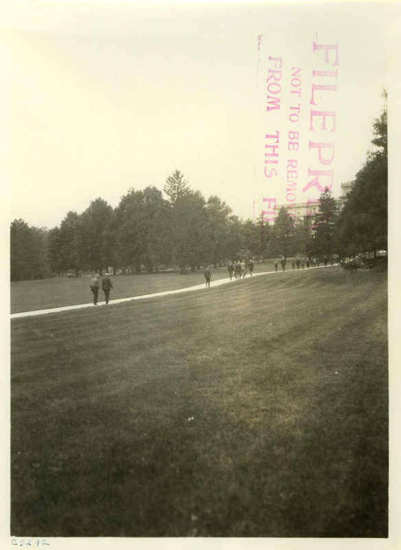 Central campus, Beardshear Hall probably on the right.