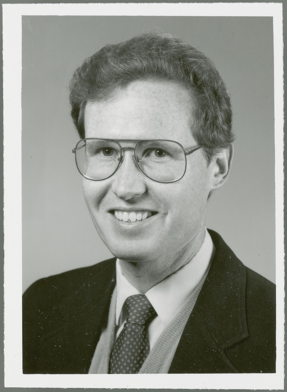 Jim Chrisinger, project manager for the Center for Agricultural and Rural Development, is shown in this portrait taken in 1991.