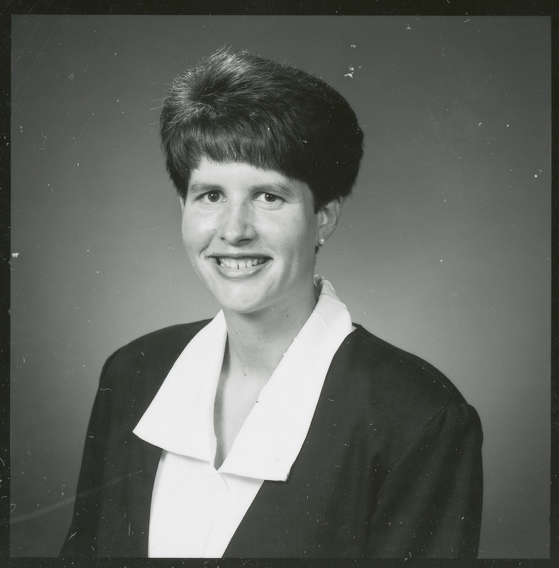 Diana Crosswait, program assistant for the Agriculture and Home Economics Experiment Station, is shown in this portrait taken in 1994.