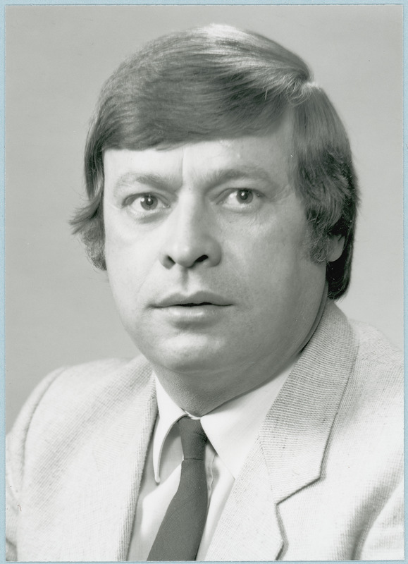 Klaus Frohberg, Professor of Economics and associate of the Center for Agricultural and Rural Development, is shown in this portrait taken in 1986.