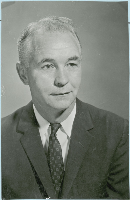 Earl O. Heady, Distinguished Professor of Economics, is shown is this portrait taken in 1963.