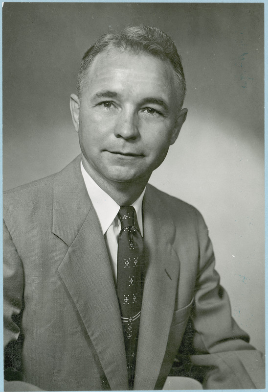 Earl O. Heady is shown in this portrait taken in 1956.