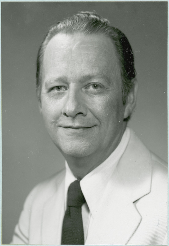 John Heer, Experiment Station Information Editor, is shown in this portrait taken in 1975.