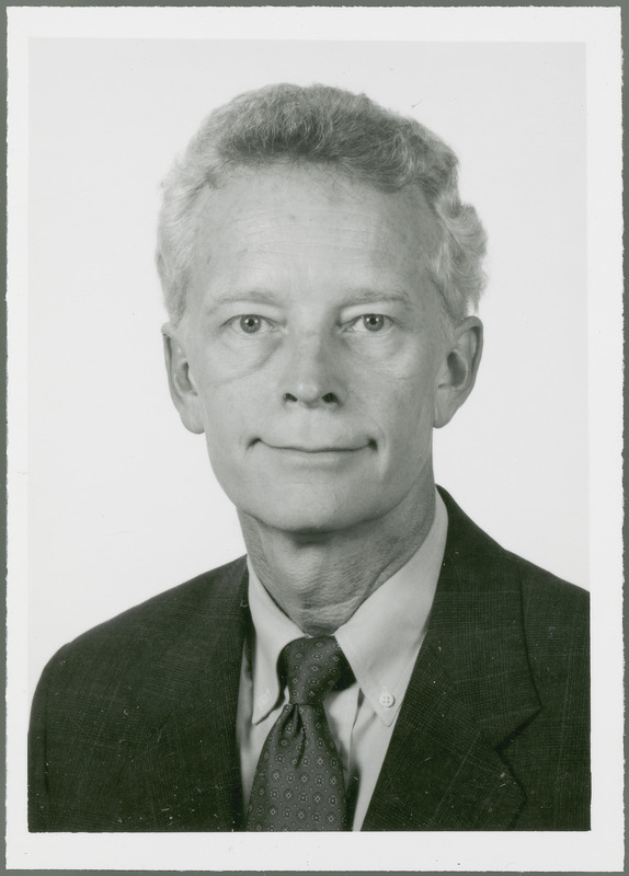 John Helmuth, Assistant Administrator of the Center for Agricultural and Rural Development, is shown in this portrait taken in the 1991.