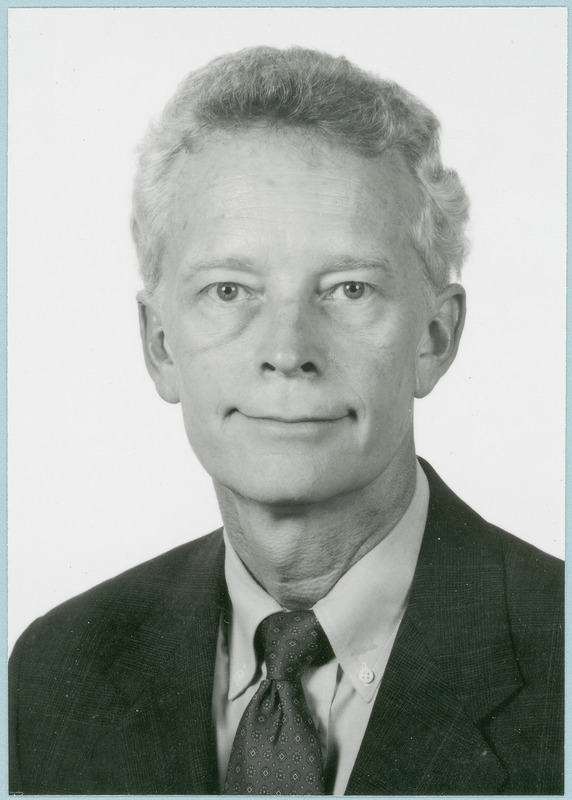 John Helmuth, Assistant Administrator of the Center for Agricultural and Rural Development, is shown in this portrait taken in the 1991.