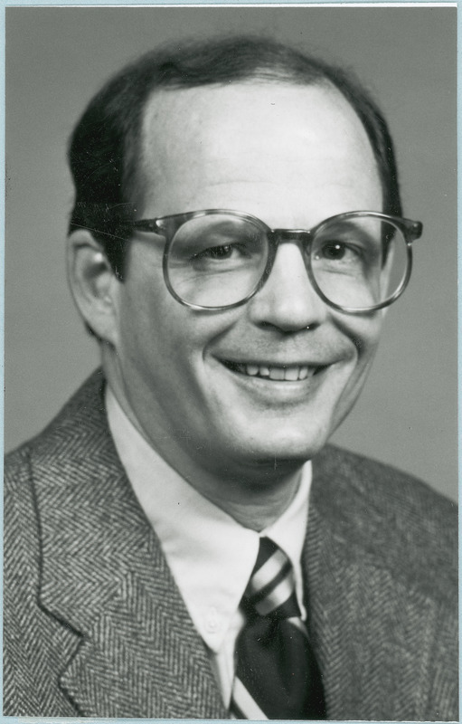 Leslie Lewis, Associate Professor of Entomology and USDA collaborator on the Ankeny farm, is shown in this portrait taken in 1985.