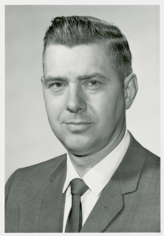 John Mahlstede, Associate Director of the Iowa Agriculture and Home Economics Experiment Station, is shown in this portrait taken in 1966.