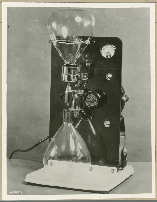 This is the electrolytic cell for production of Dakin solution (sodium hypochlorite).