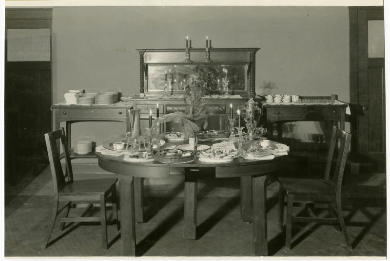 An assortment of food and containers can be seen placed on a table.