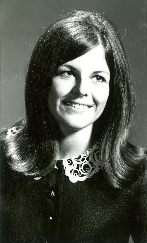 Nancy Chase, 1968 Homecoming Queen, is shown in this portrait.