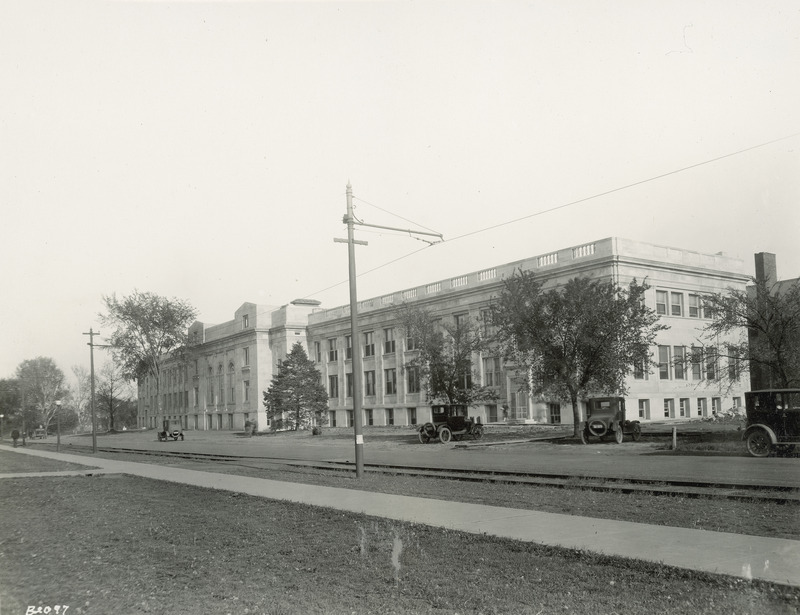 MacKay Hall viewed from the northwest in 1926.