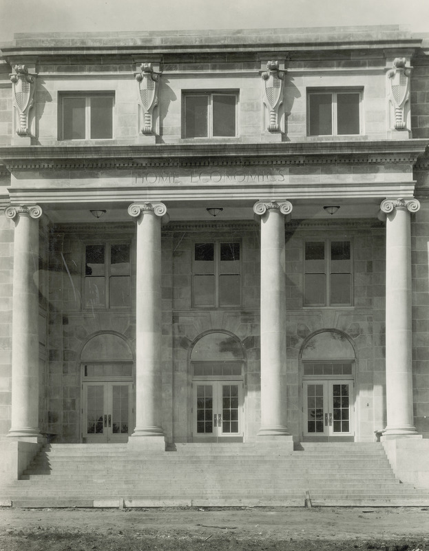 MacKay Hall entrance, April 15, 1926.