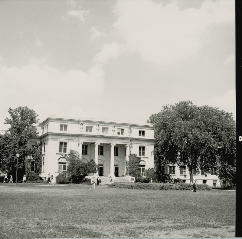 MacKay Hall in 1977.