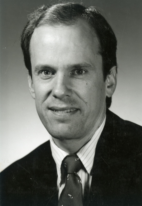 William (Bill) K. Black, Assistant Director for Administrative Services and Personnel, is shown in this portrait taken in 1989.