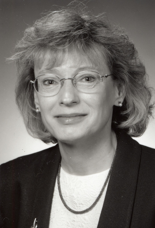 Olivia Madison, Dean of the Library, is shown in this portrait taken in 1998.