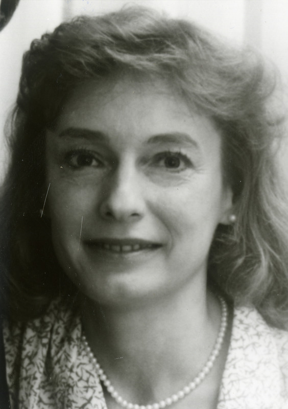 Olivia Madison, Dean of the Library, is shown in this portrait taken in 1990.