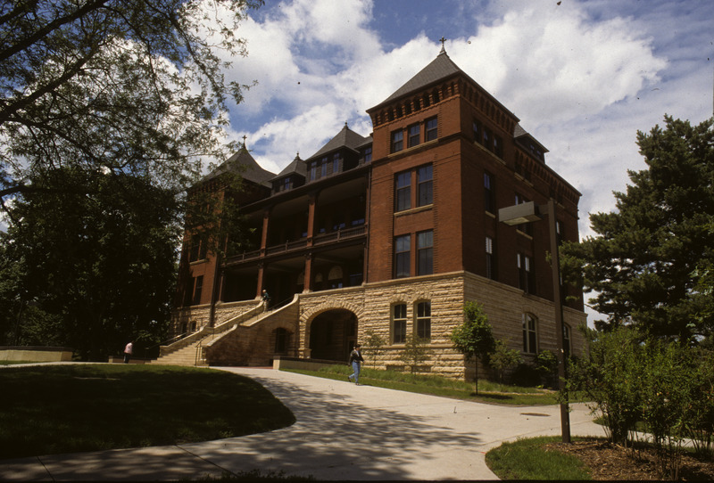 Front and east side view of Carrie Chapman Catt Hall.