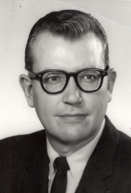 Warren B. Kuhn, Dean of the Library, is shown in this portrait taken in 1967.