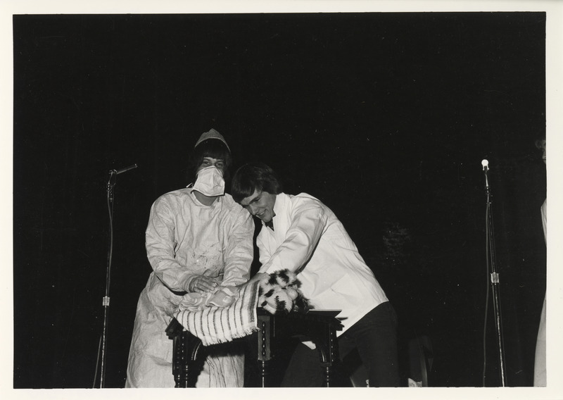 Photograph of the 1976 SCAVMA Christmas Party