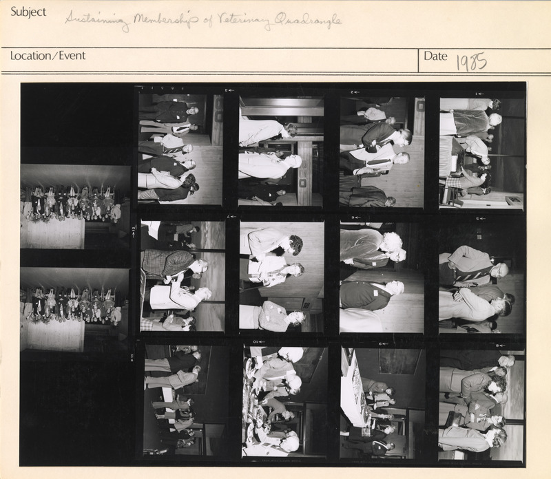 Annotation: "Sustaining Membership of Veterinary Quadrangle"