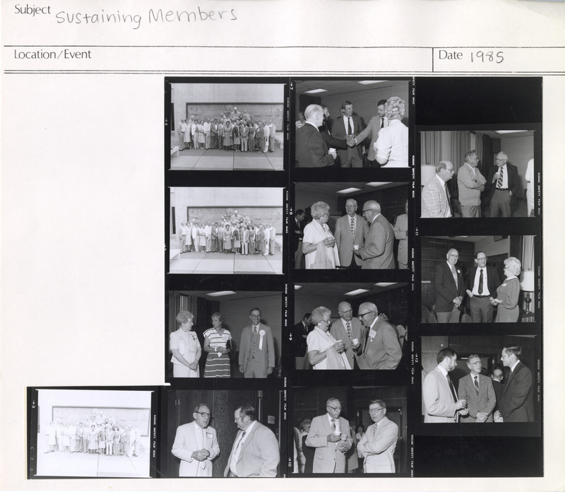 Annotation: "Sustaining Members"