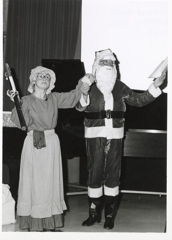 Photograph of the 1983 SCAVMA Christmas party