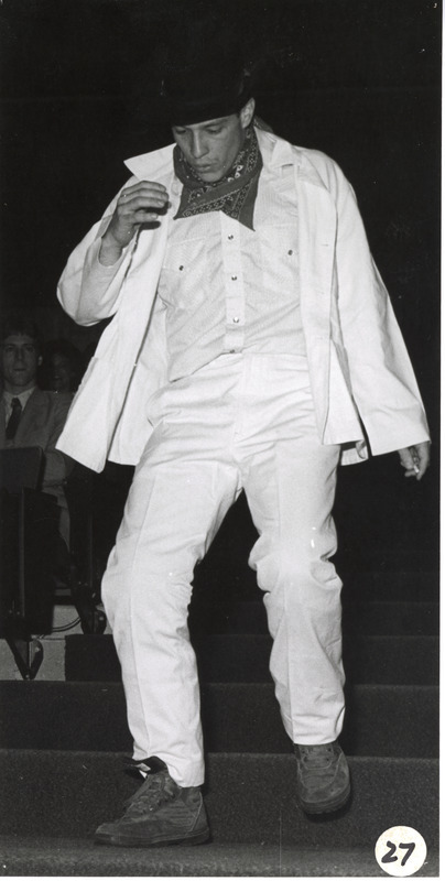 Photograph of the 1985 SCAVMA Christmas party