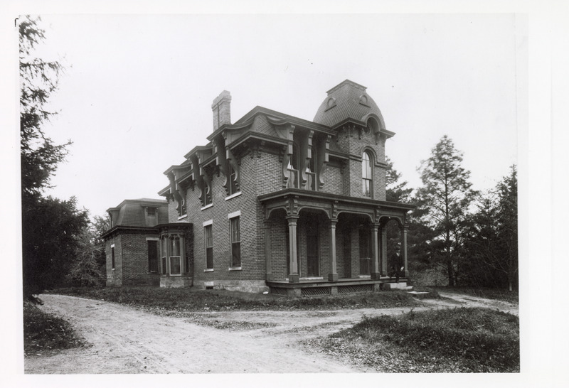 Photograph of South Hall, the former home of President Welch and, later, the building where veterinary science was first taught