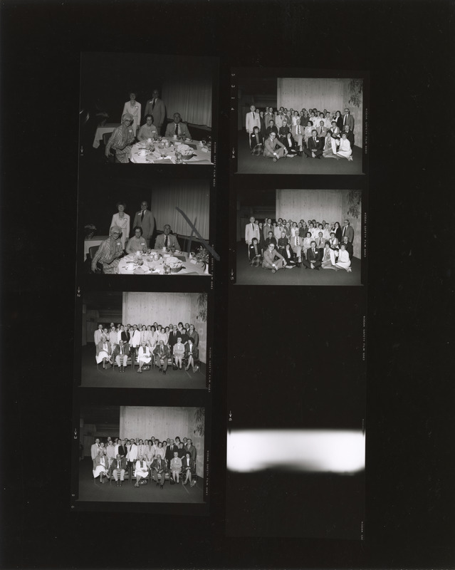 Contact sheet with images of Ramsey event