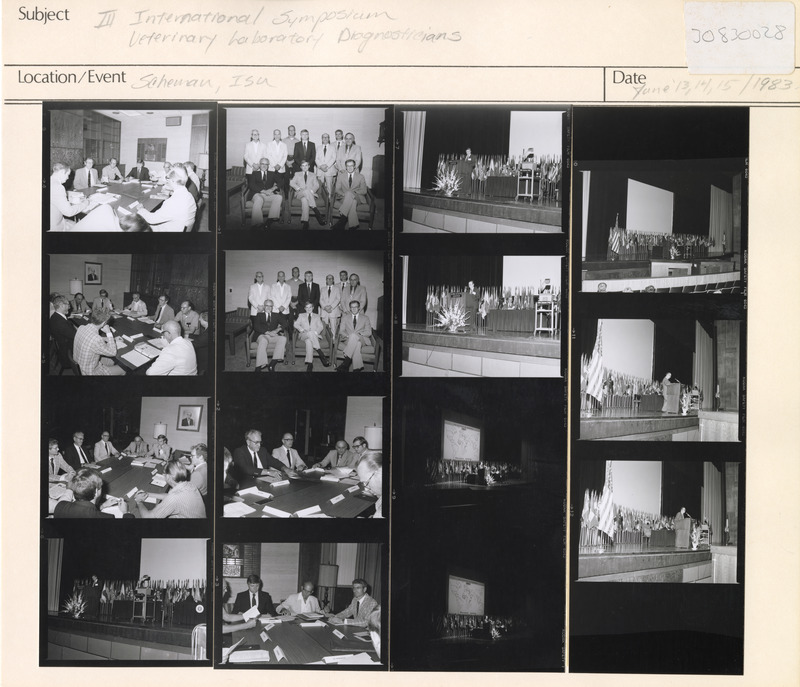 Annotation: "III International Symposium of Veterinary Laboratory Diagnosticians. Scheman, ISU"