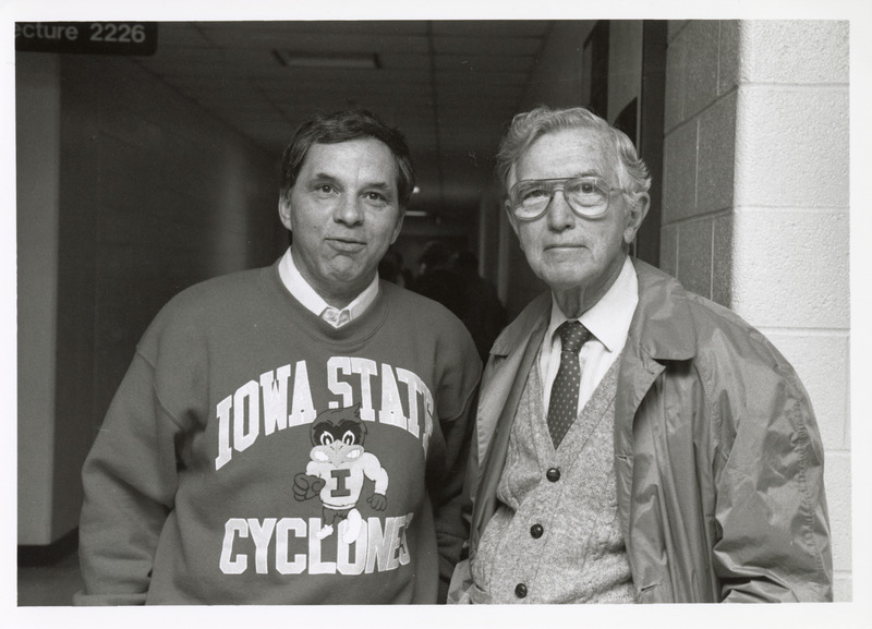 Photograph of R. Allen Packer (right)