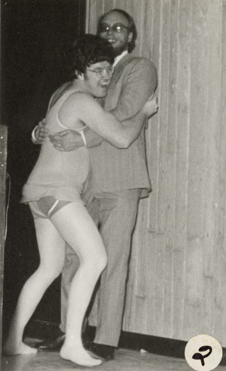 Photograph of 1976 SCAVMA Christmas party